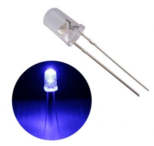 Led 5mm Redondo Azul